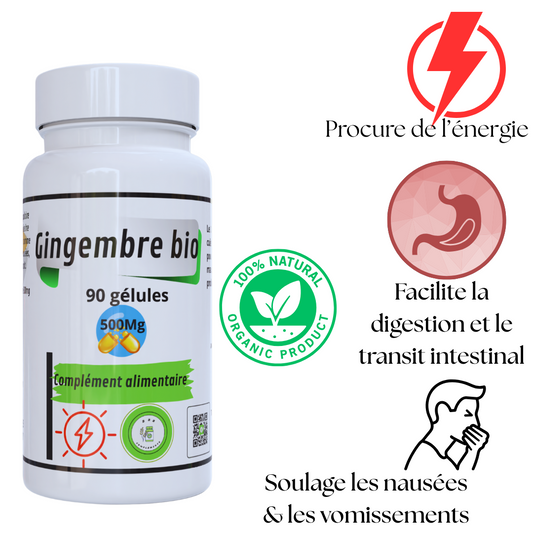 Gingembre bio 90 gélules