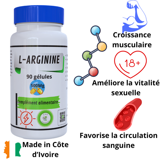 L-Arginine 90 gélules